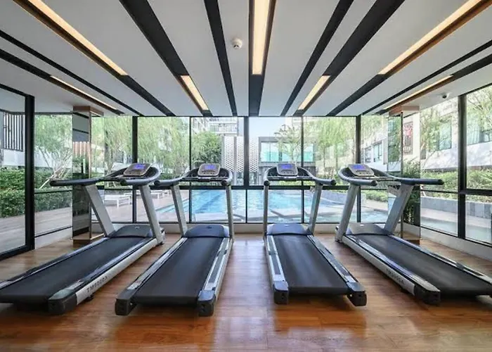 公寓 Sukhumvit 50 Quiet One Bedroom Near Bts Onnut *